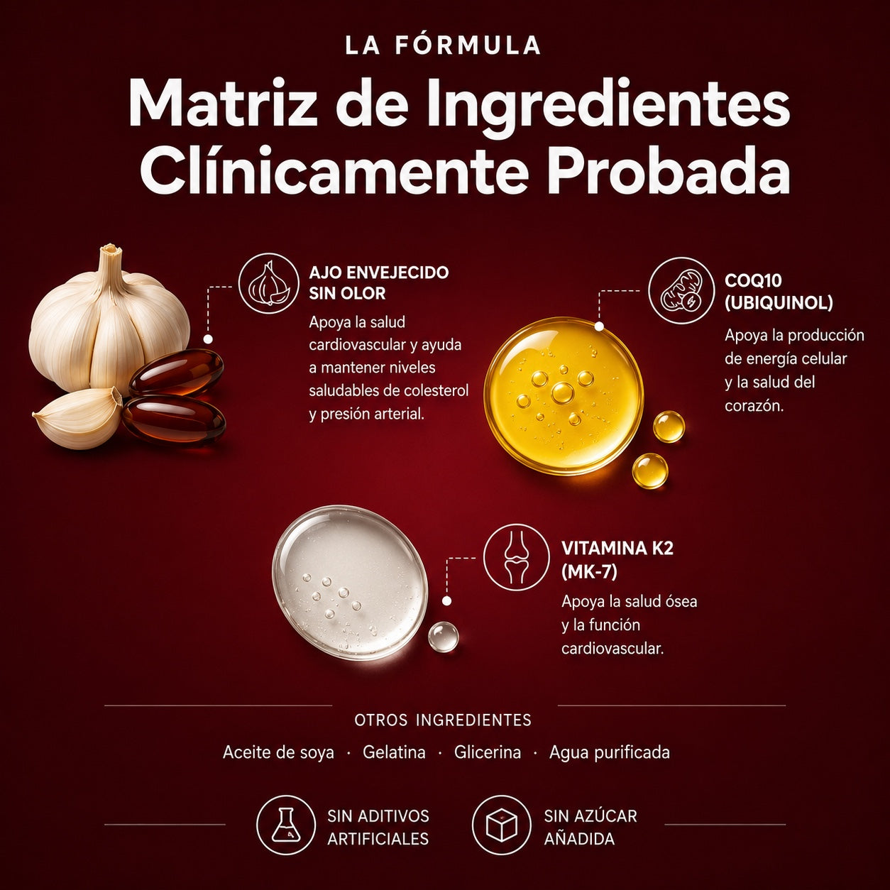 Vitalyx® Ajo Envejecido Sin Olor