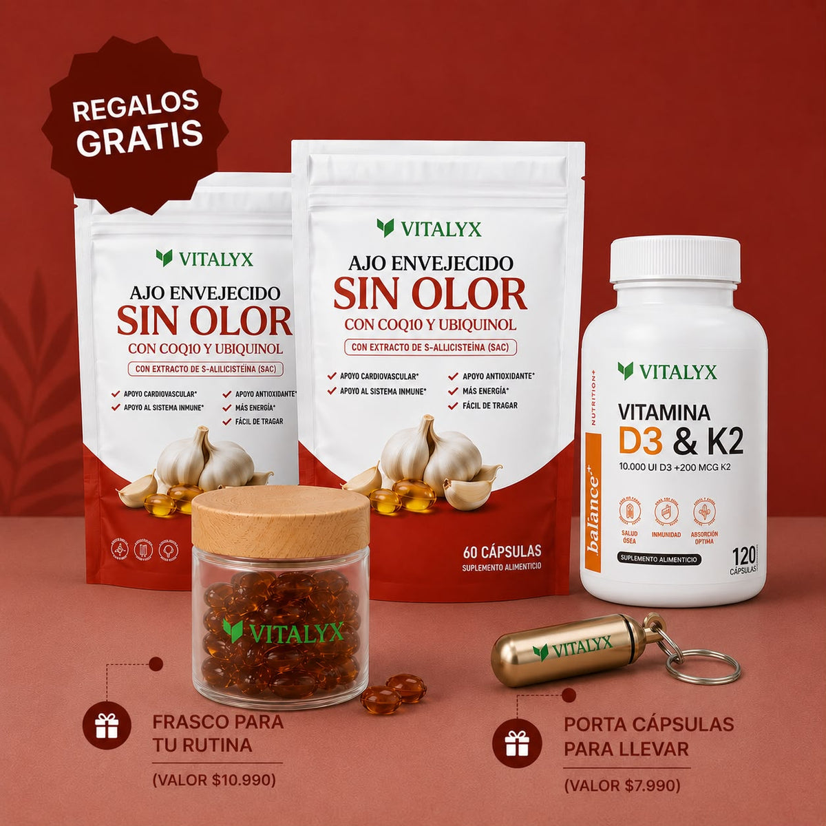 Vitalyx® Ajo Envejecido Sin Olor