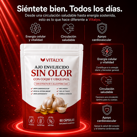 Vitalyx® Ajo Envejecido Sin Olor
