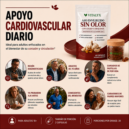 Vitalyx® Ajo Envejecido Sin Olor